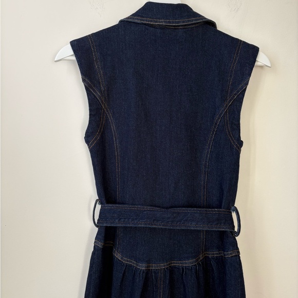 Adelyn Rae Navy Sleeveless Midi Dress - Picture 8 of 16